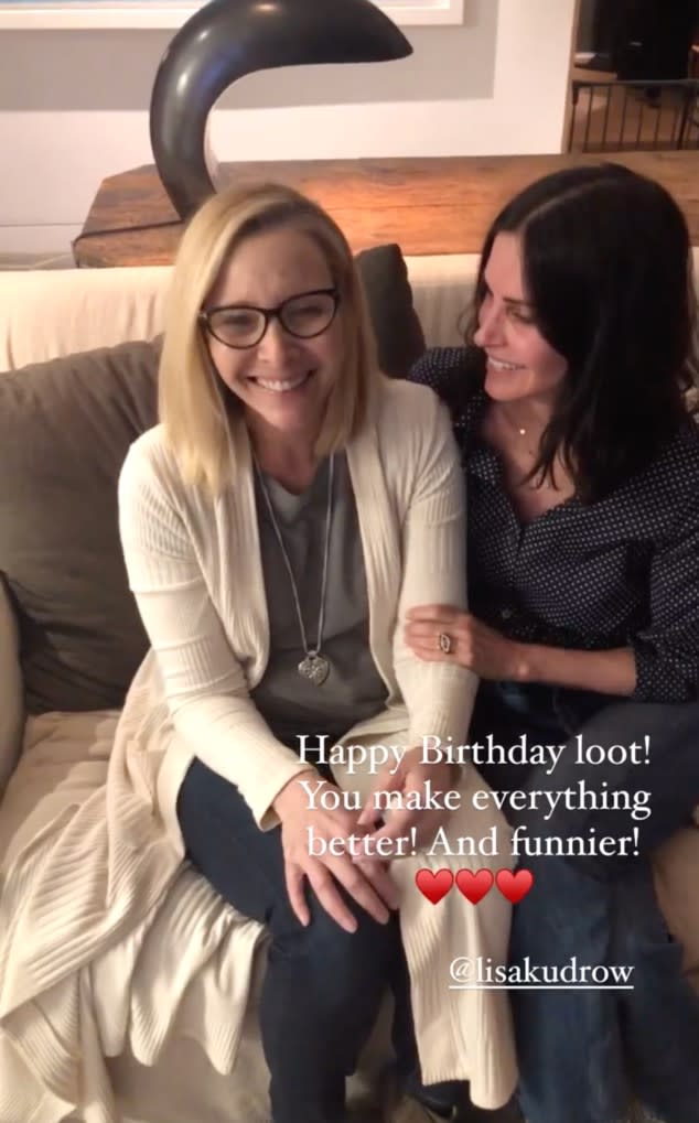 Lisa Kudrow, Courteney Cox