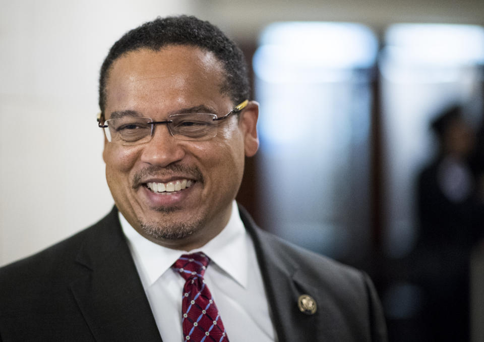 Rep. Keith Ellison (D-Minn.), co-chair of the Congressional Progressive Caucus, has the support of top Senate Democrats and the AFL-CIO.