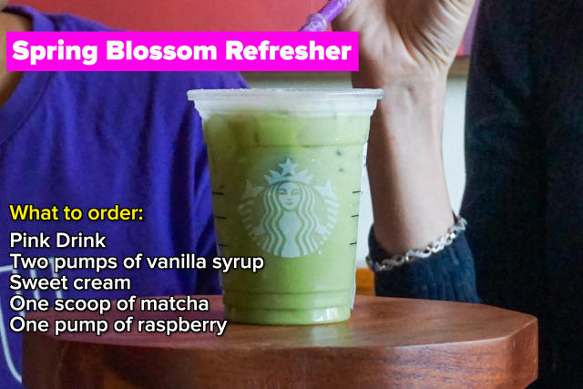 17 Matcha Drinks From the Starbucks Secret Menu Perfect for Spring or  Summer - Let's Eat Cake