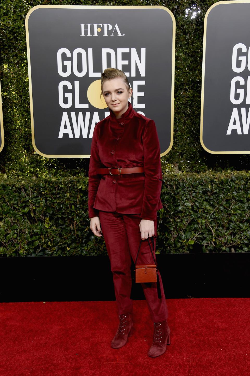 <h1 class="title">Elsie Fisher in Kenzo</h1><cite class="credit">Photo: Getty Images</cite>
