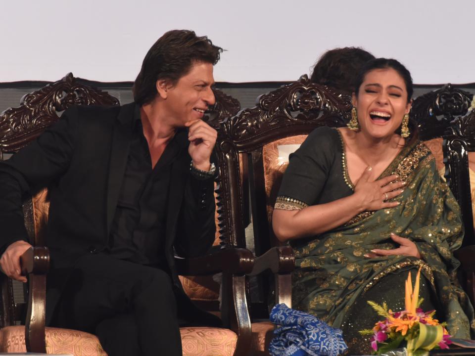 Shah Rukh Khan and Kajol