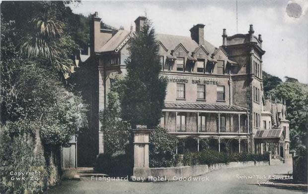 From manor house and hotel to ruin A look back at prominent hotel