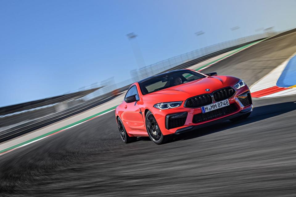 <p>2020 BMW M8 Competition coupe</p>