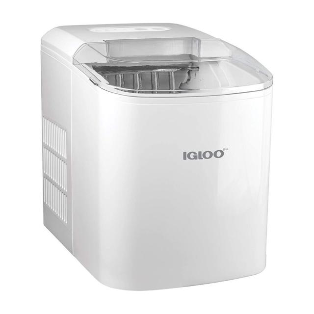 27-Lb. Portable Ice Maker in White - Magic Chef MCIM22W