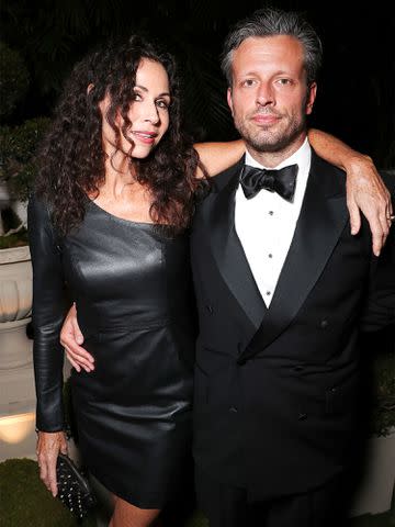 Todd Williamson/JanuaryImages/Shutterstock Minnie Driver and her current partner, Addison O'Dea