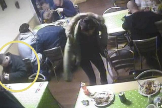 Man releases rat in bistro