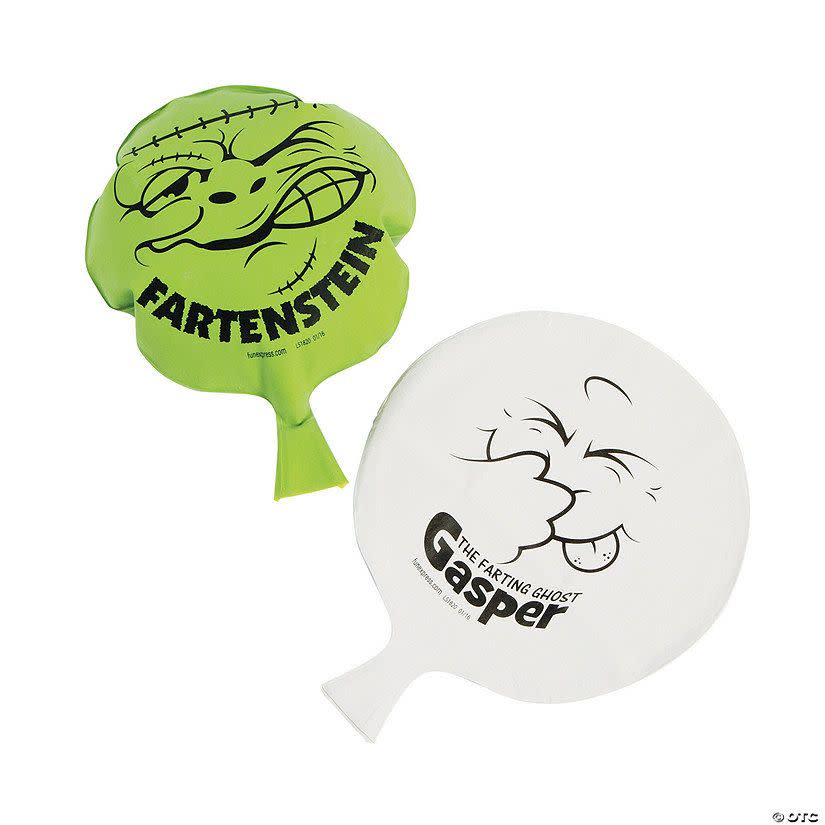 <p><a href="https://go.redirectingat.com?id=74968X1596630&url=https%3A%2F%2Fwww.orientaltrading.com%2Fhalloween-characters-whoopee-cushions-12-pc--a2-13739611.fltr&sref=https%3A%2F%2F" rel="nofollow noopener" target="_blank" data-ylk="slk:Shop Now;elm:context_link;itc:0;sec:content-canvas" class="link ">Shop Now</a></p><p>Halloween Characters Whoopee Cushions</p><p>orientaltrading.com</p><p>$7.98</p>