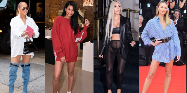 Celebs Are Wearing Sheer Tights As Pants—It's Insane! - SHEfinds