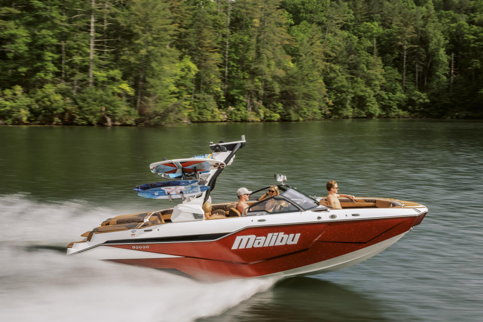 Completely redesigned from the keel up, the All-New 2025 Malibu Boats M230. Truth on the Water