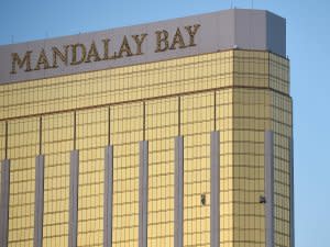 The Mandalay Bay casino in Las Vegas