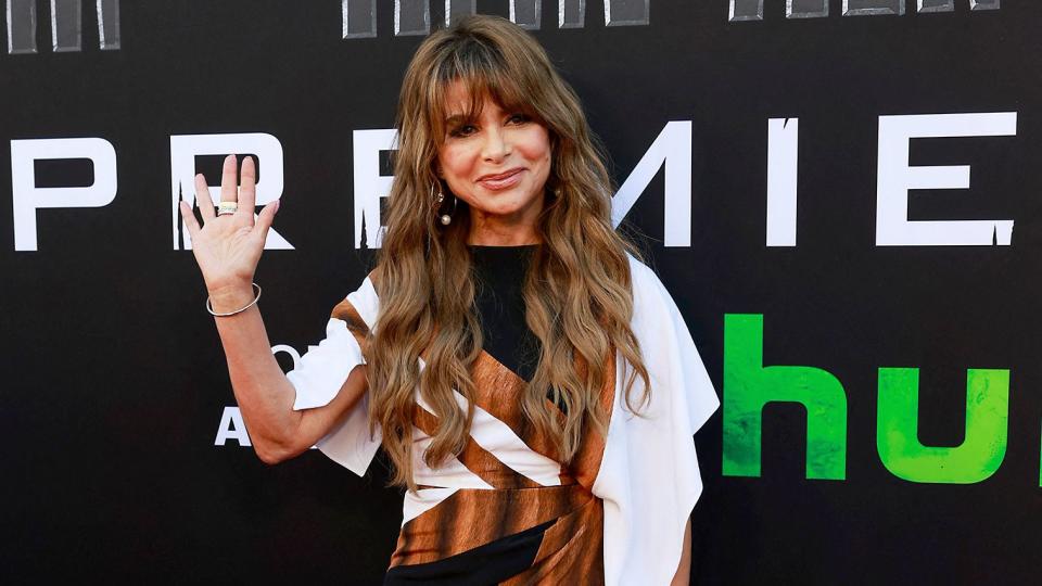 <p>Paula Abdul gets dressed up for the L.A. premiere of <em>Prey</em> at the Regency Village Theater in L.A. on Aug. 2.</p>