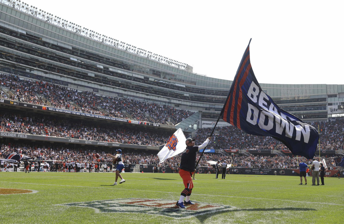 Bears Downgrade Iconic 'Wishbone C' Logo As Stadium Search Continues