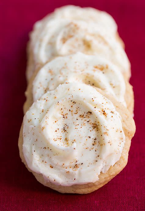 Melt-In-Your-Mouth Eggnog Cookies