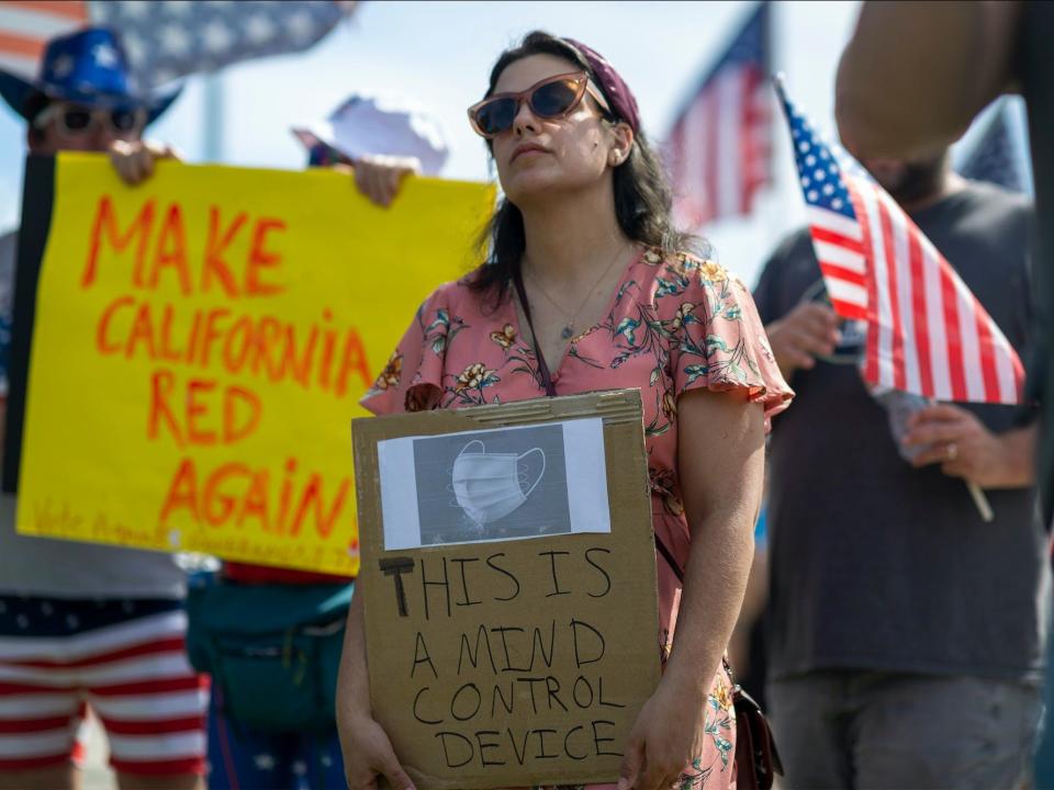 california protest coronavirus