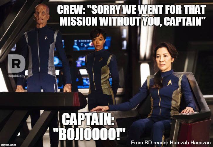 Michelle Yeoh Star Trek: Discovery Memes