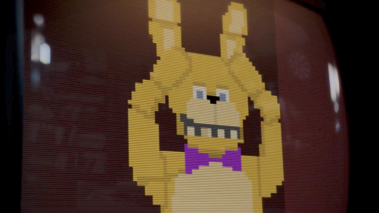  Pixelated Freddy from Five Nights at Freddy's Opening Credits. 