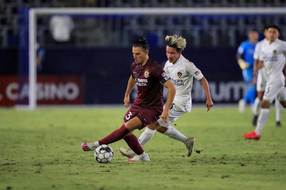 Hayden Sargis was one of three Sacramento Republic academy players to sign a first-team professional contract in 2020.