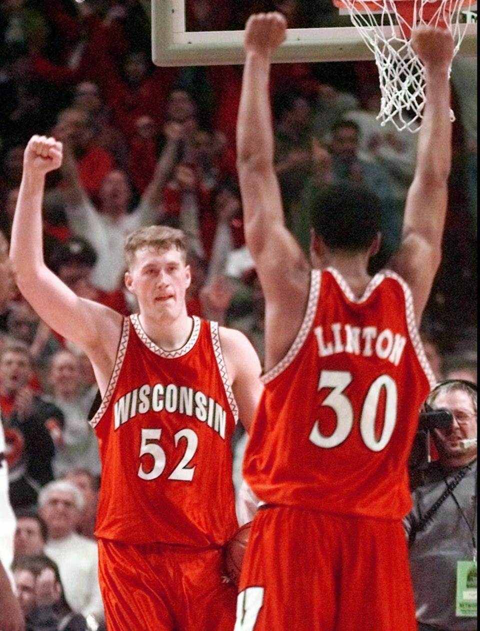 Sean Daugherty was a forward for the Wisconsin men's basketball team from 1994-98.