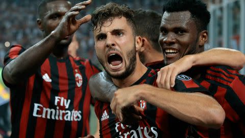 Cutrone Milan Craiova Europa League