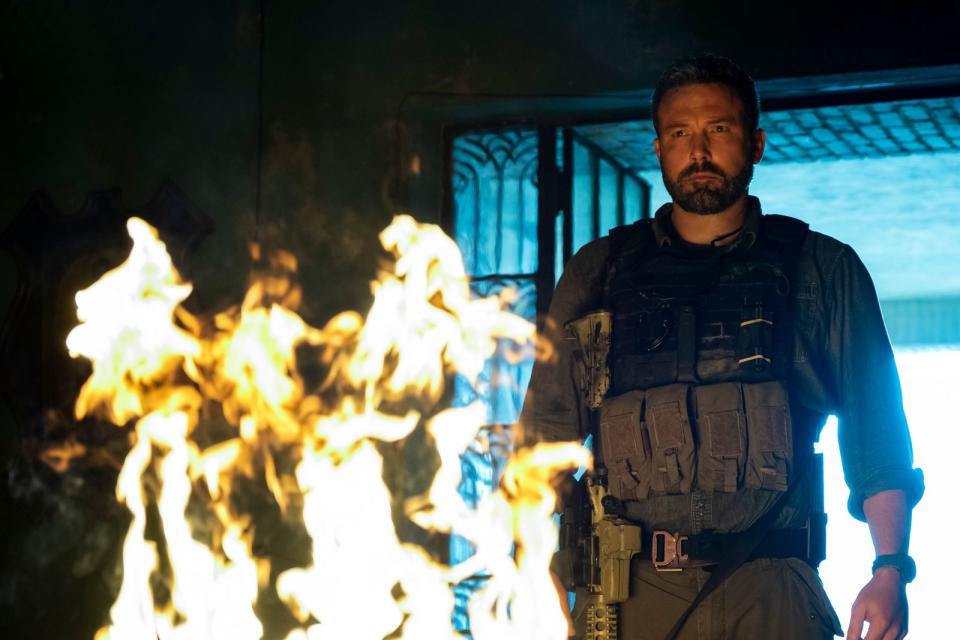 Da konnte auch Ben Affleck nur hilflos zusehen: Der Actionfilm "Triple Frontier" war wohl eine der größten Netflix-Pleiten der letzten Jahre. (Bild: Melinda Sue Gordon / Courtesy of Netflix )