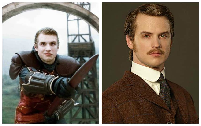 Freddie Stroma in Harry Potter and Freddie Stroma in Time After Time - Credit: Film Stills/Disney