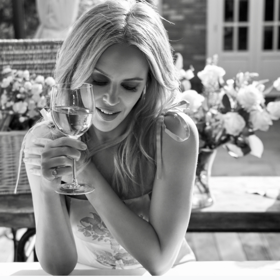 Kylie Minogue has launched her own wine (Christian Vermaak/Darenote Ltd)