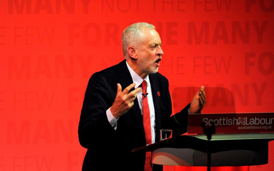 Jeremy Corbyn wants to introduce a tax on land value - AFP