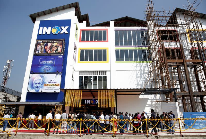 FILE PHOTO: Inauguration of a multi-screen cinema hall in Srinagar