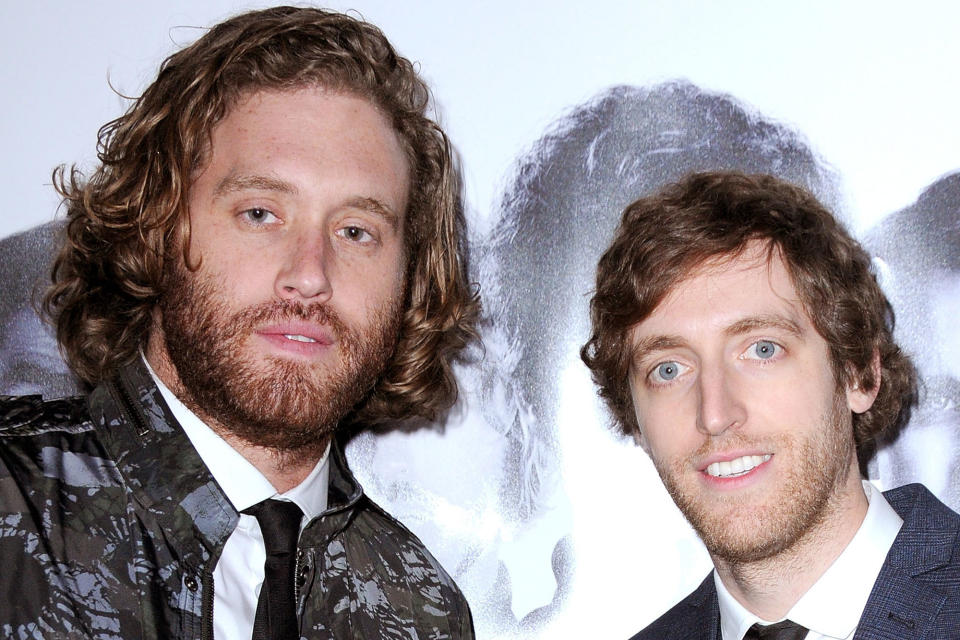 T. J. Miller and Thomas Middleditch