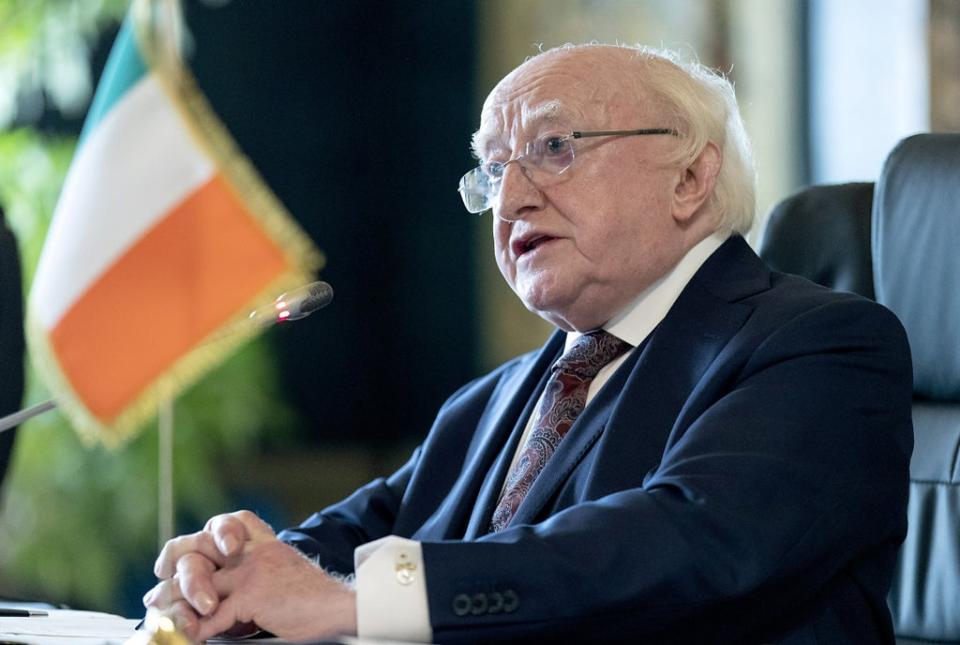 Irish president Michael D Higgins declined an invitation to attend Thursday’s service (PA) (PA Media)