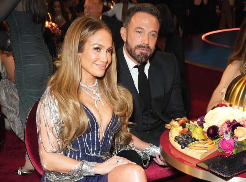 Jennifer Lopez, Ben Affleck, 2023 Grammy Awards