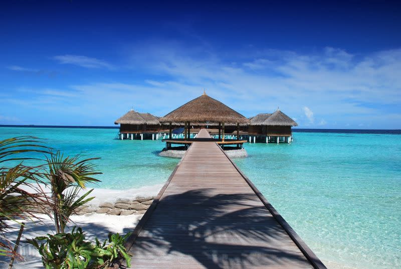 ▲馬爾地夫是一個群島國家，由一千多個珊瑚島嶼組成，被譽為上帝遺落在印度洋的珍珠。（示意圖／翻攝自Pixabay）