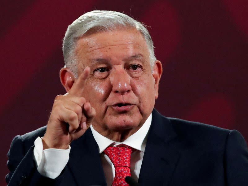 FILE PHOTO: Mexican President Andres Manuel Lopez Obrador