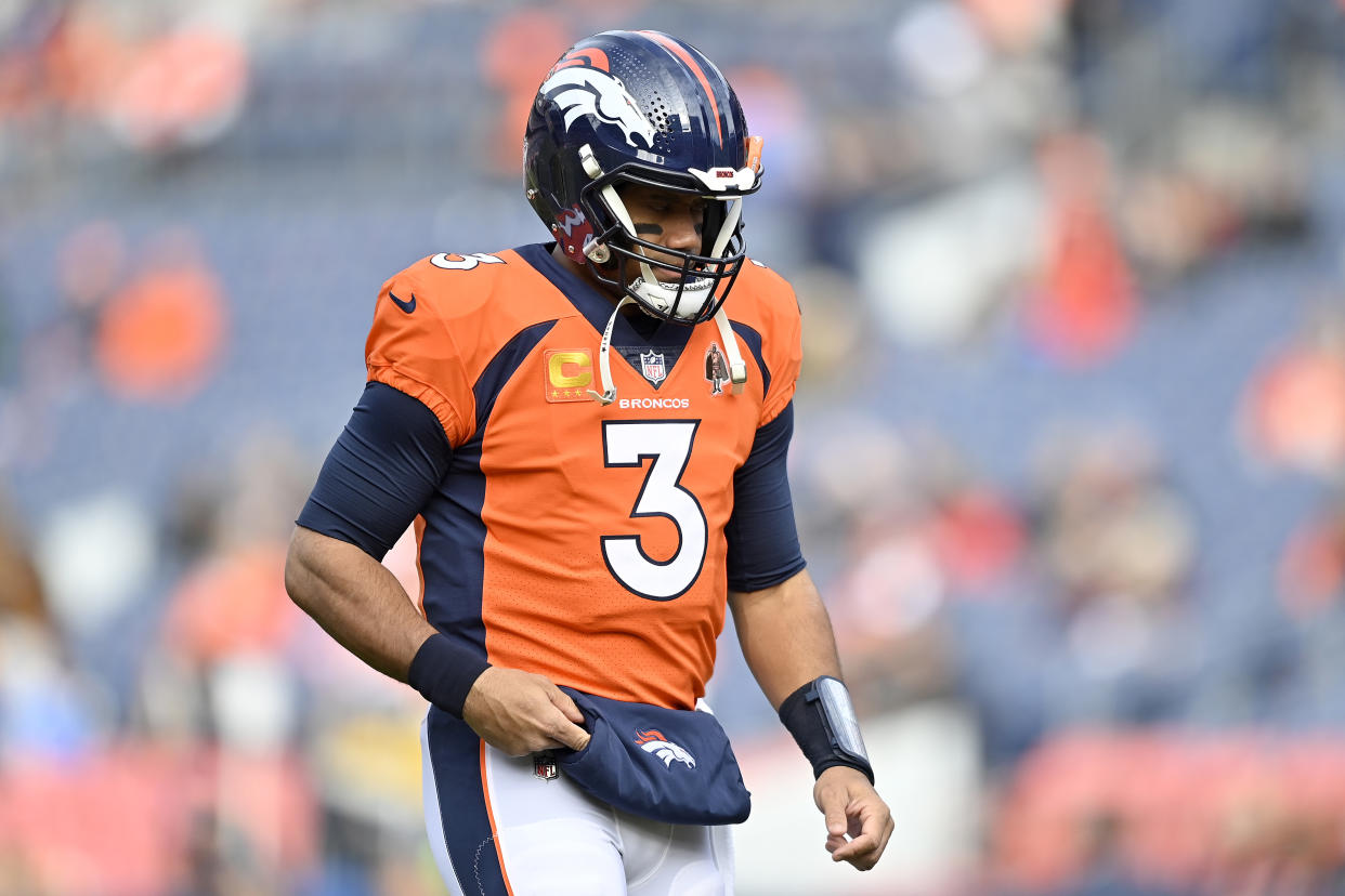 The Broncos were 11-19 in Russell Wilson's starts at quarterback. (Photo by Dustin Bradford/Getty Images)