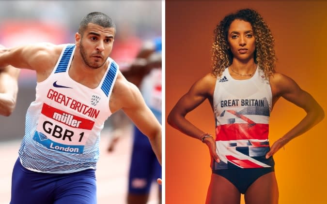 Adam Gemili Laviai Nielsen - GETTY IMAGES