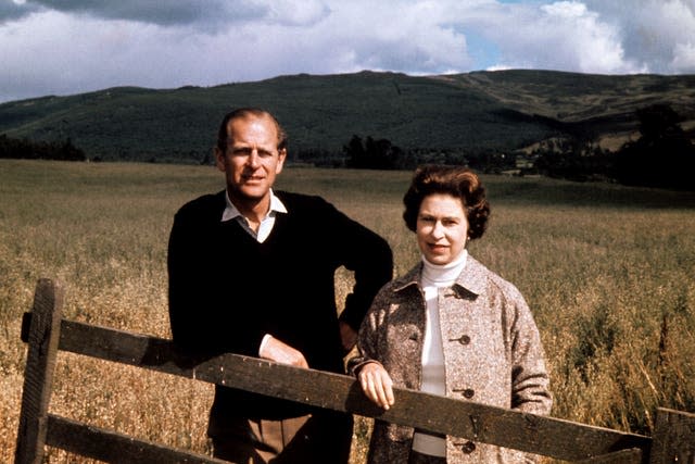 The Queen and Duke of Edinburgh