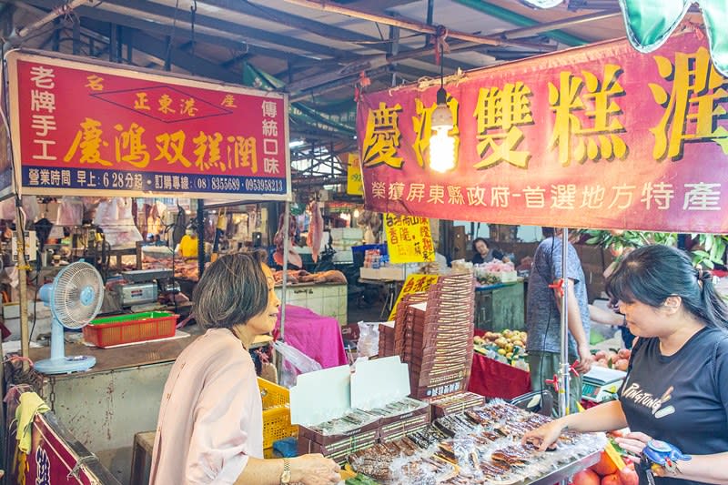 屏東東港美食～肉粿、飯湯、雙糕潤