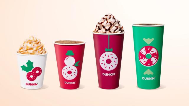 The Evolution Of Dunkin's Holiday Cups—So Much Has Changed