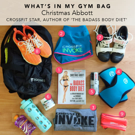 A Peek Inside My Gym Bag