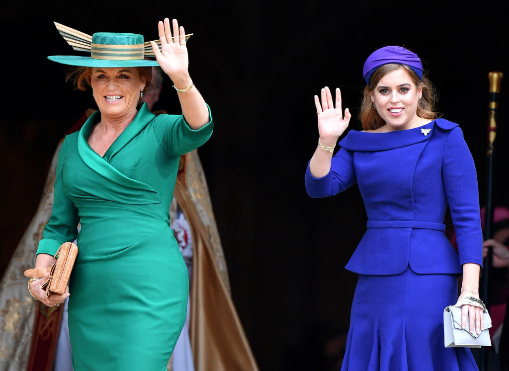 The Duchess of York has shared her joy at news of Princess Beatrice's engagement [Photo: Getty]