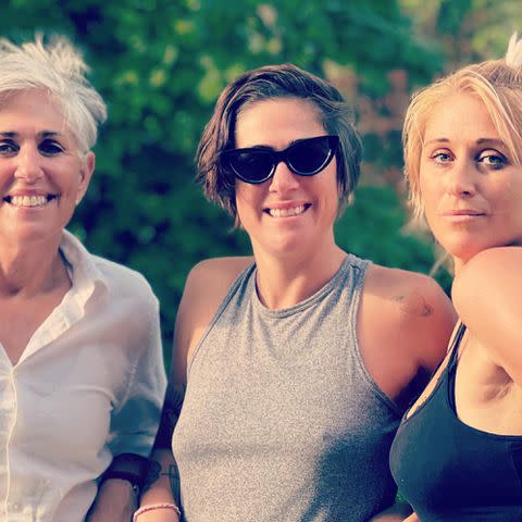 <p>Kyle Marissa Roth Instagram</p> Kyle Marisa Roth with her mom Jacquie and sister Lindsay