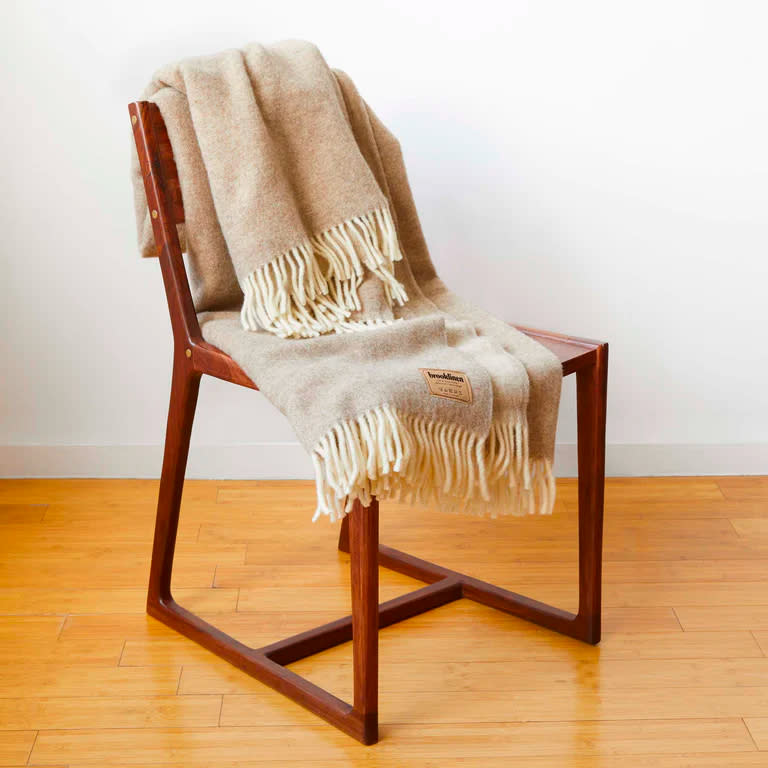 Pure Wool Throw Blanket, Brooklinen Review