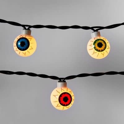 10) Eyeballs Novelty String Lights