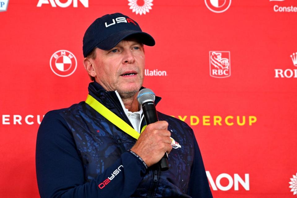 US captain Steve Stricker has called for fans not to ‘cross the line’ in the 43rd Ryder Cup (Anthony Behar/PA) (PA Wire)