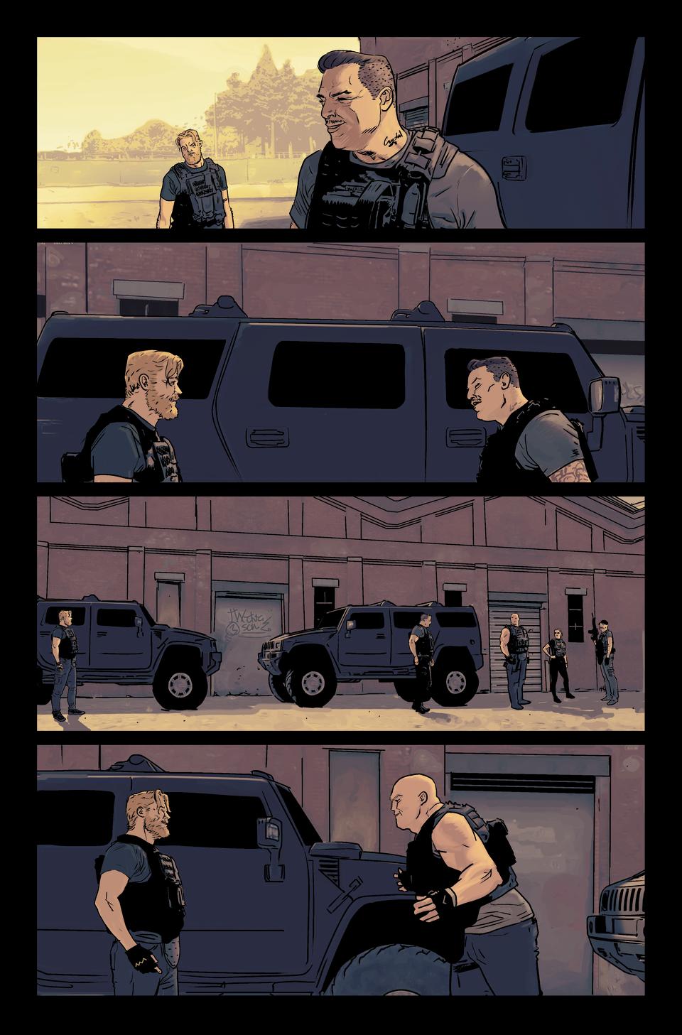 Pages from Sins of the Salton Sea #1.