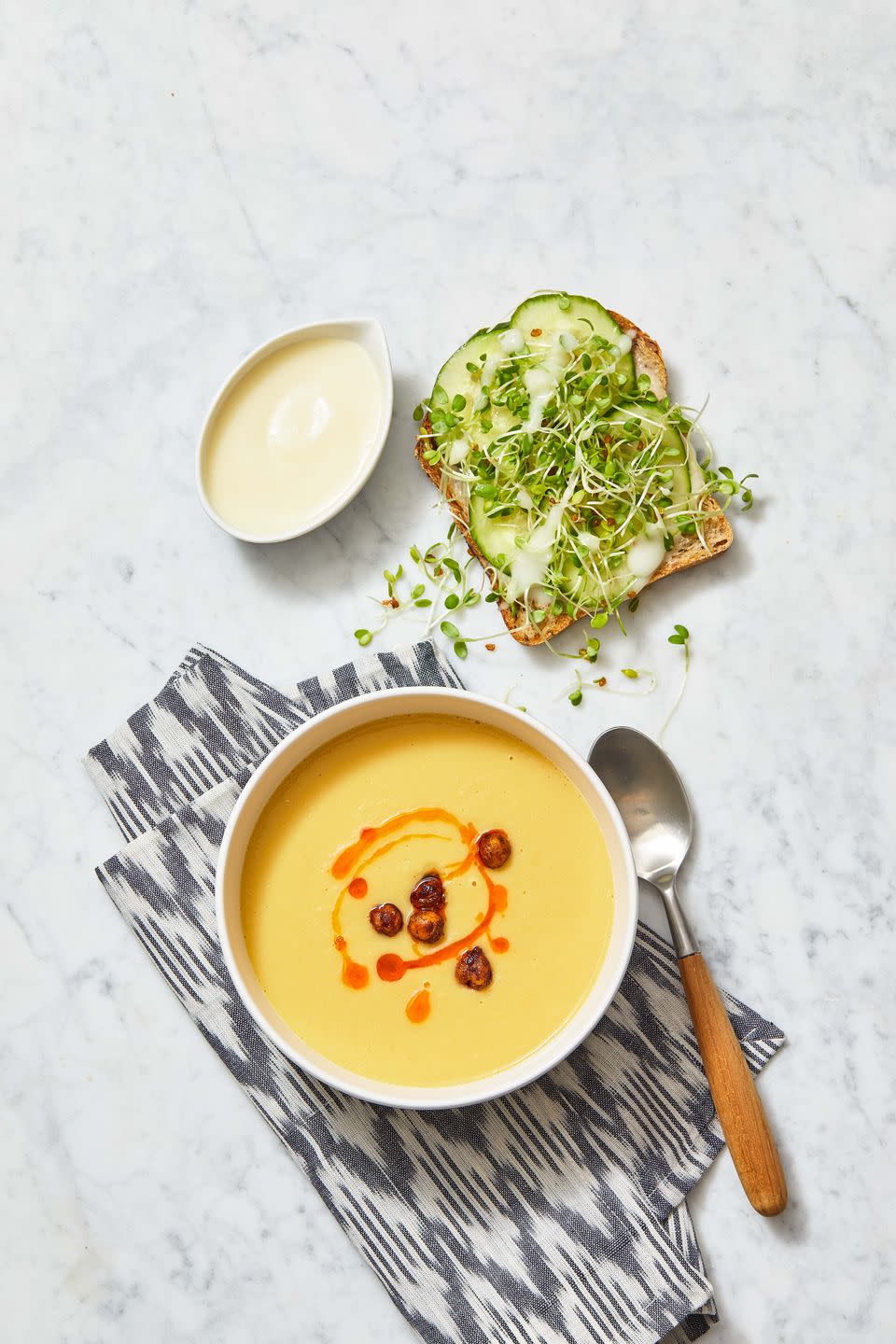 Creamy Chickpea Soup