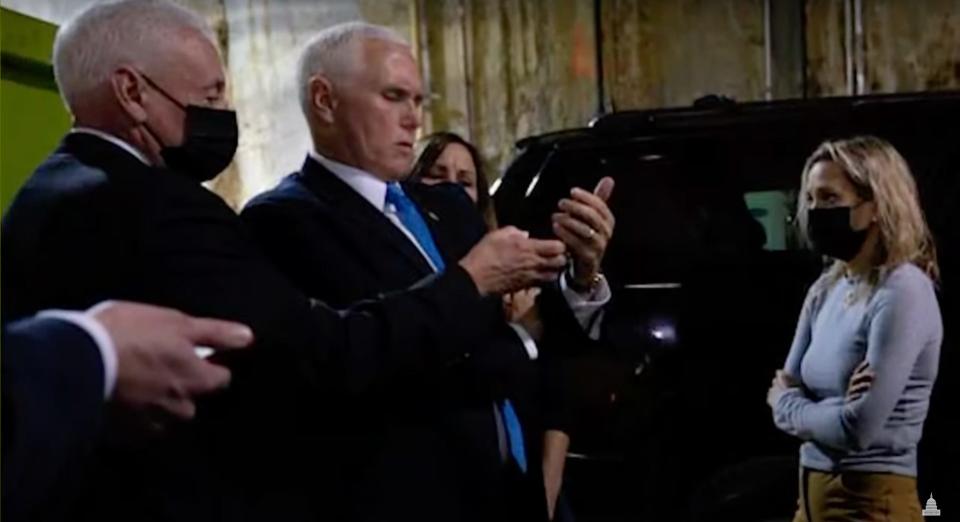 Former Vice President Mike Pence refused to evacuate during the January 6th Capitol attack.