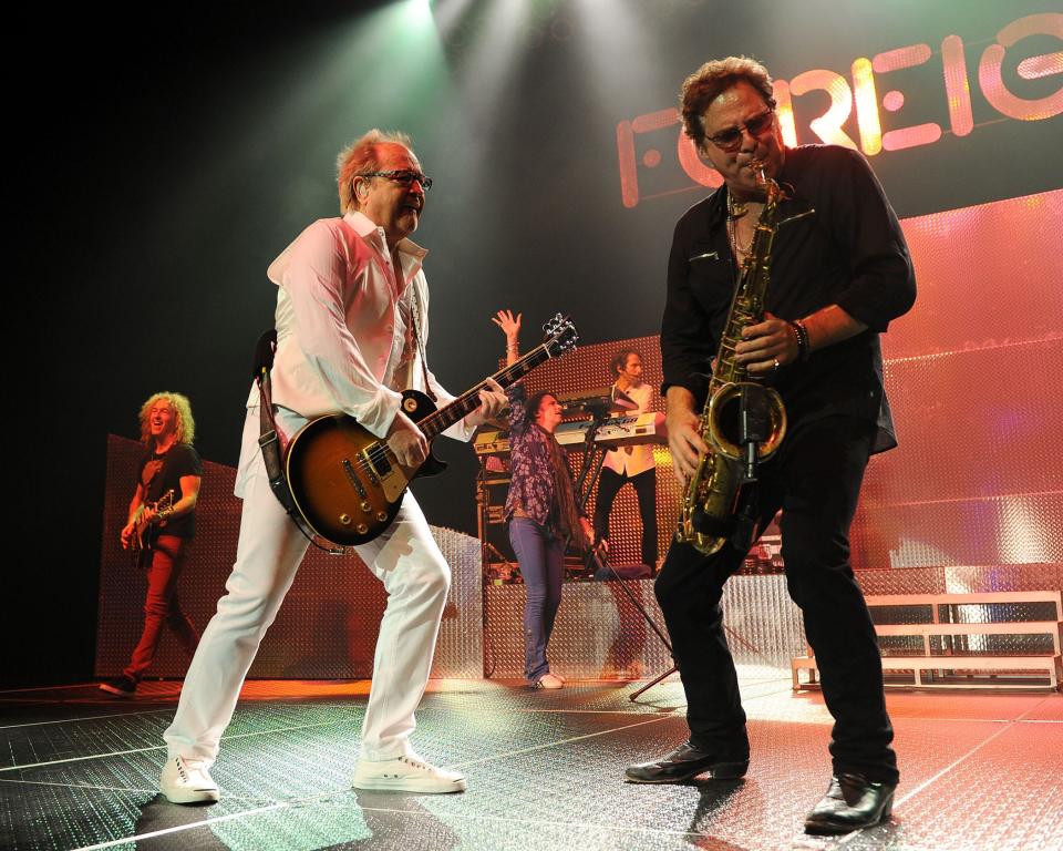 Foreigner's farewell tour stops at the Xfinity Center in Mansfield, Mass., on Aug. 5.