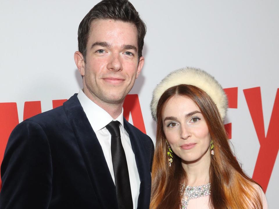 John Mulaney and Anna Marie Tendler at a screening in New York City in December 2019.