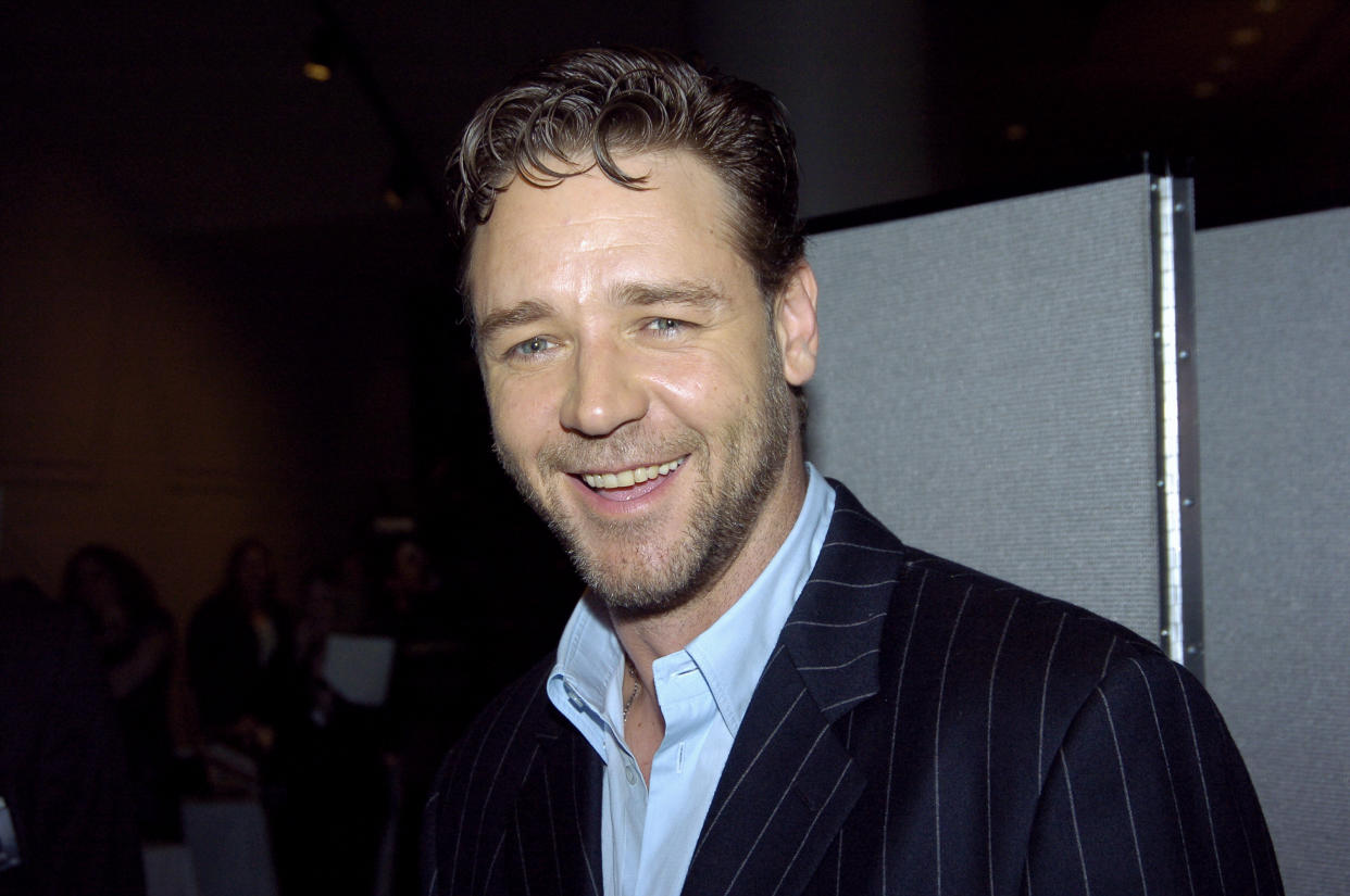 Russell Crowe durante la premiere de 'El luchador' en Nueva York en 2005 (Foto: Richard Corkery/NY Daily News Archive via Getty Images)